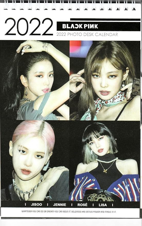 blackpink 2022-2023 新款桌面日历( idolpark 特别